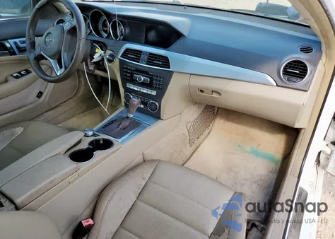 2013 Mercedes-Benz C 250 from USA, damaged, VIN WDDGJ4HB7DG011248